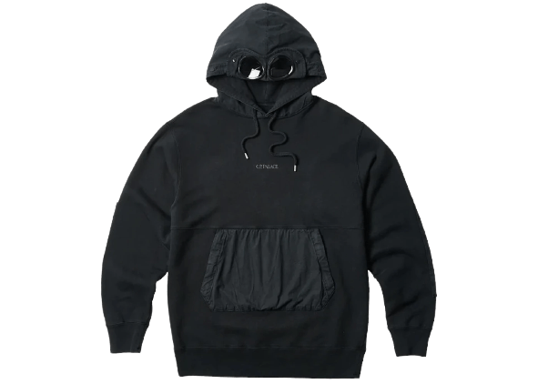 Palace C.P. Company Goggle Hoodie - Black